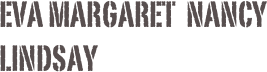 Eva Margaret Nancy Lindsay